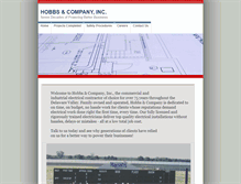 Tablet Screenshot of hobbsandco.com